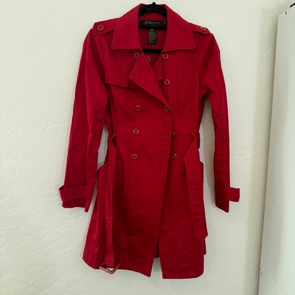 grass collection Jackets & Blazers - ❤️Grass Collection Red Trench Medium❤️